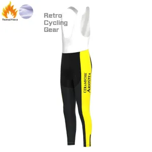 Ariostea Fleece Retro Cycling Pants