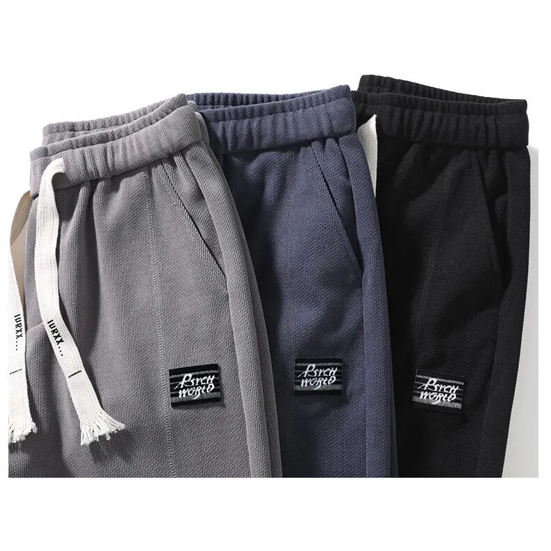 Casual Loose Fit Elasticity Tapered Sweatpant