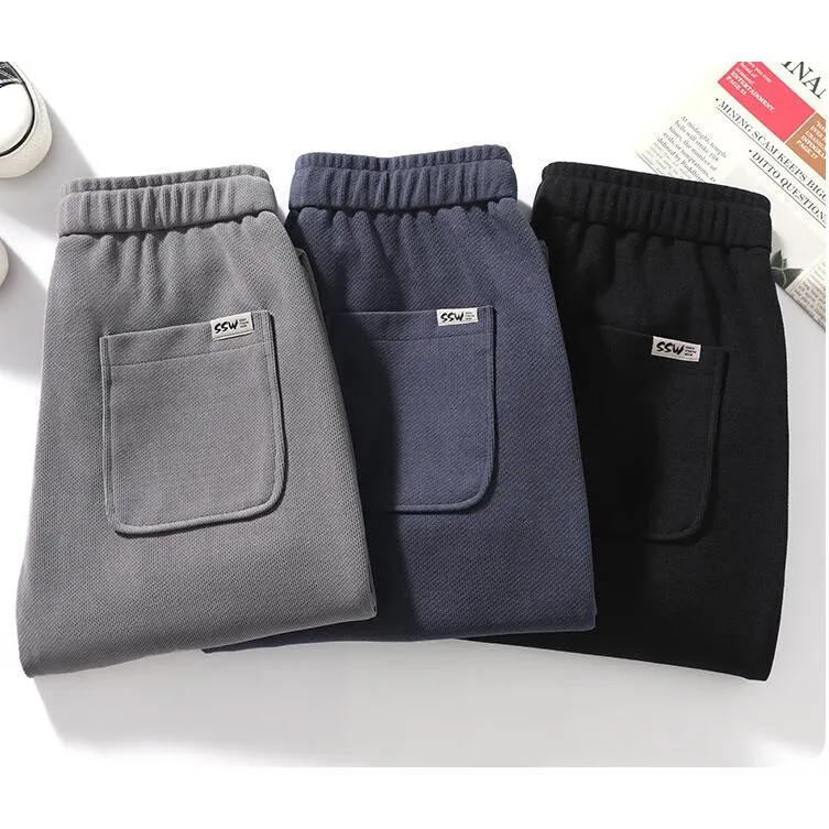 Casual Loose Fit Elasticity Tapered Sweatpant