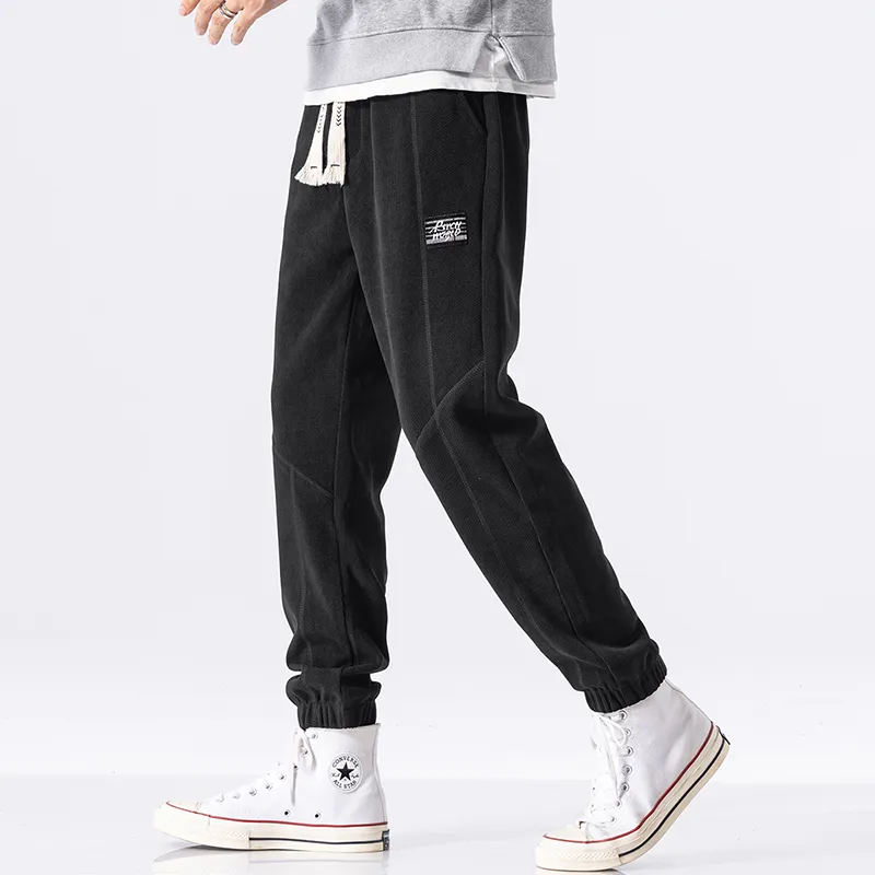 Casual Loose Fit Elasticity Tapered Sweatpant