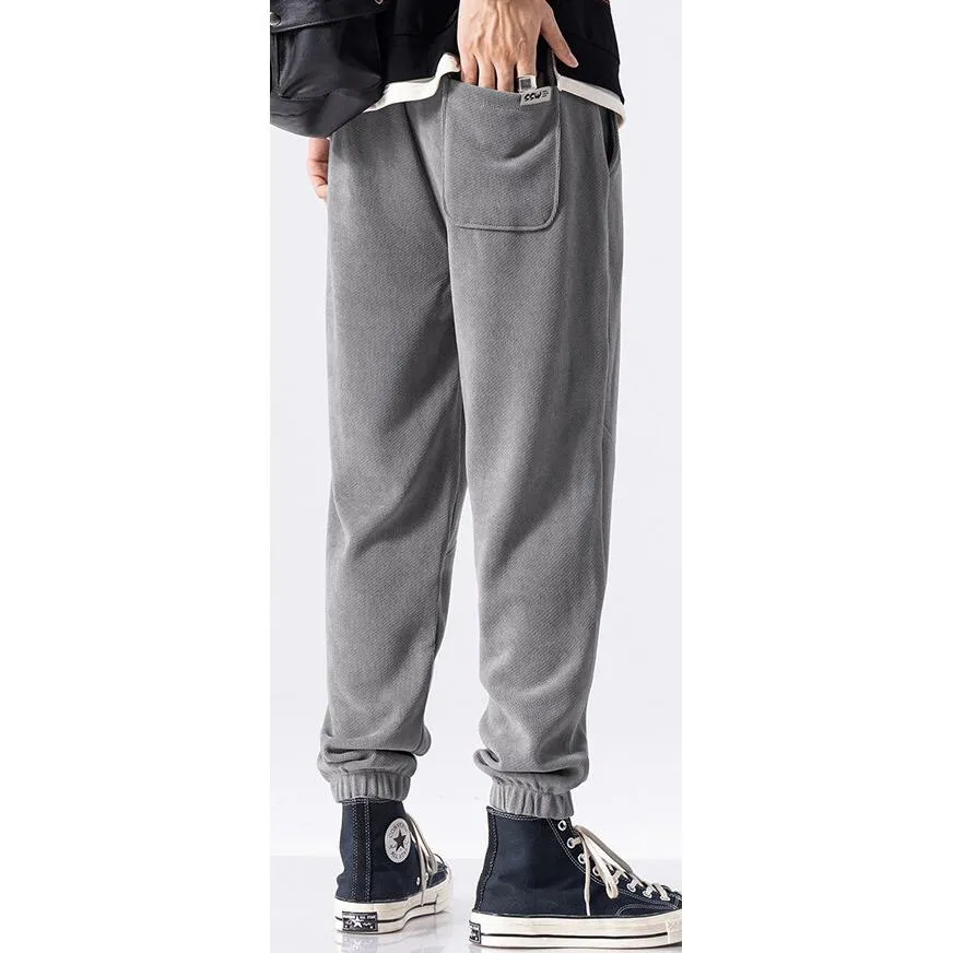 Casual Loose Fit Elasticity Tapered Sweatpant