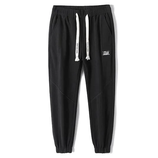 Casual Loose Fit Elasticity Tapered Sweatpant