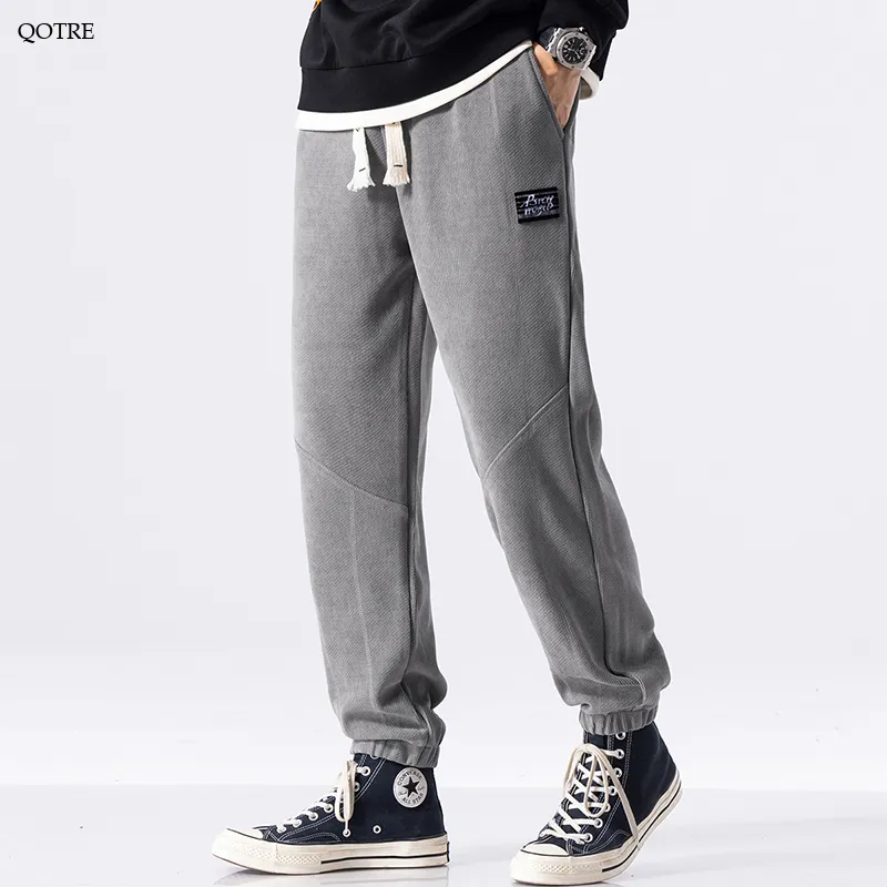 Casual Loose Fit Elasticity Tapered Sweatpant