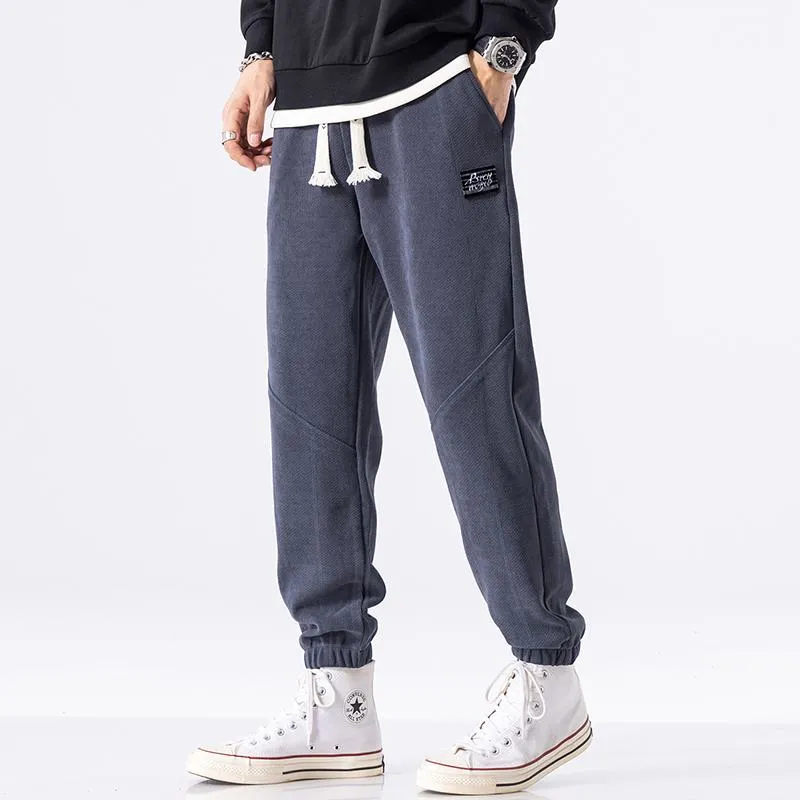 Casual Loose Fit Elasticity Tapered Sweatpant