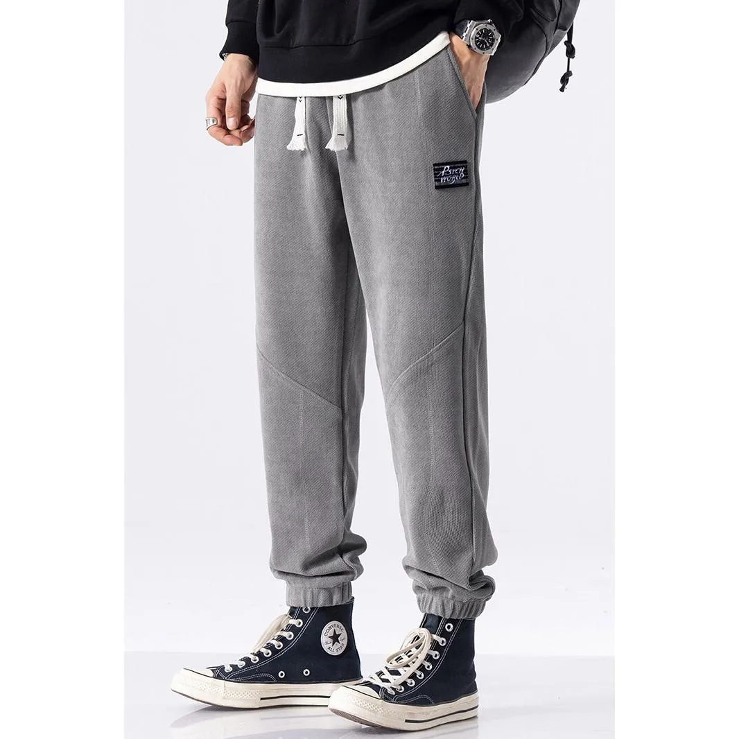 Casual Loose Fit Elasticity Tapered Sweatpant