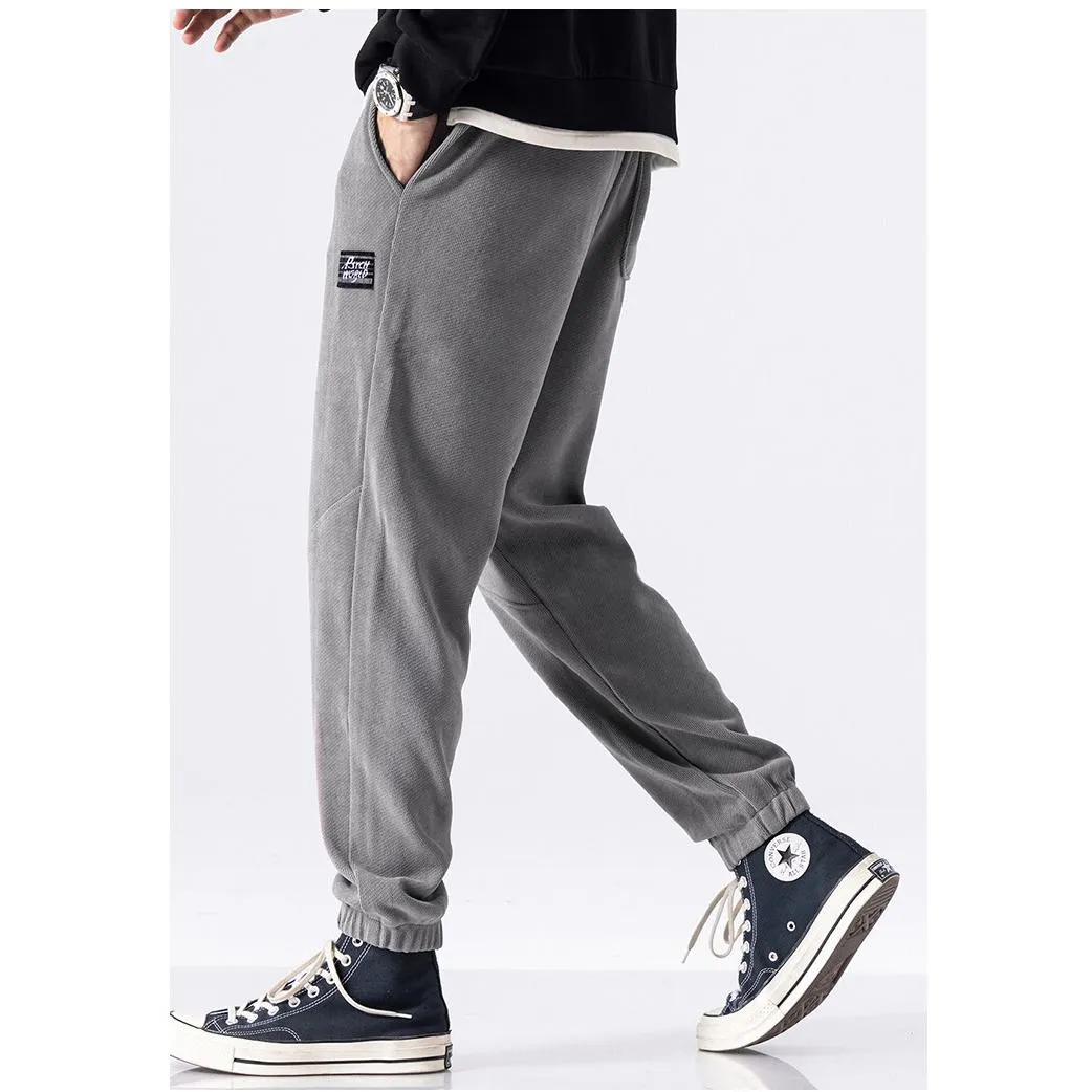 Casual Loose Fit Elasticity Tapered Sweatpant