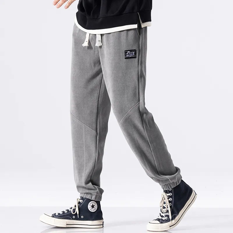 Casual Loose Fit Elasticity Tapered Sweatpant