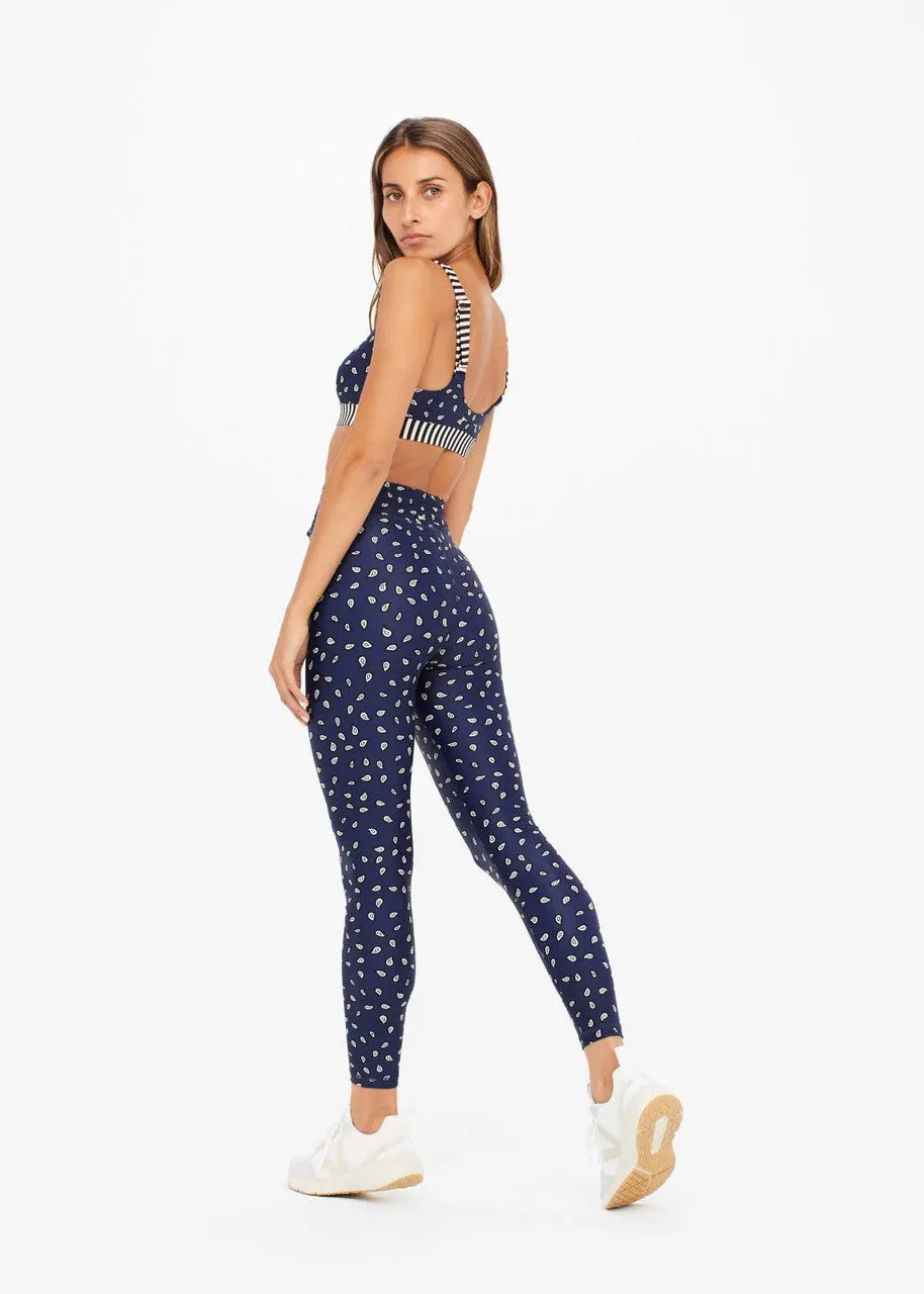 Ditsy Paisley Midi Pant Paisley