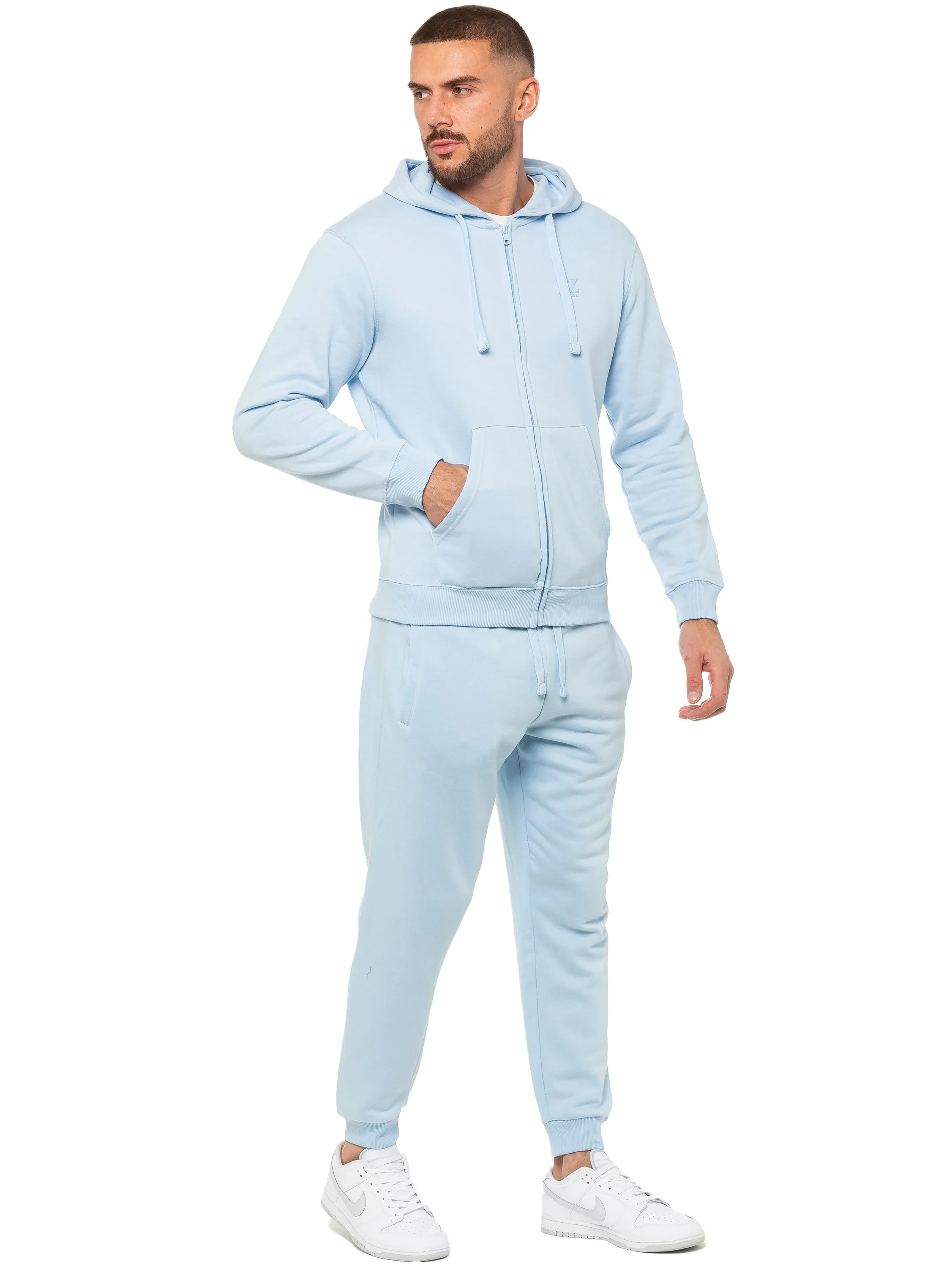 Enzo | Mens Zip Hoodie Tracksuit Set