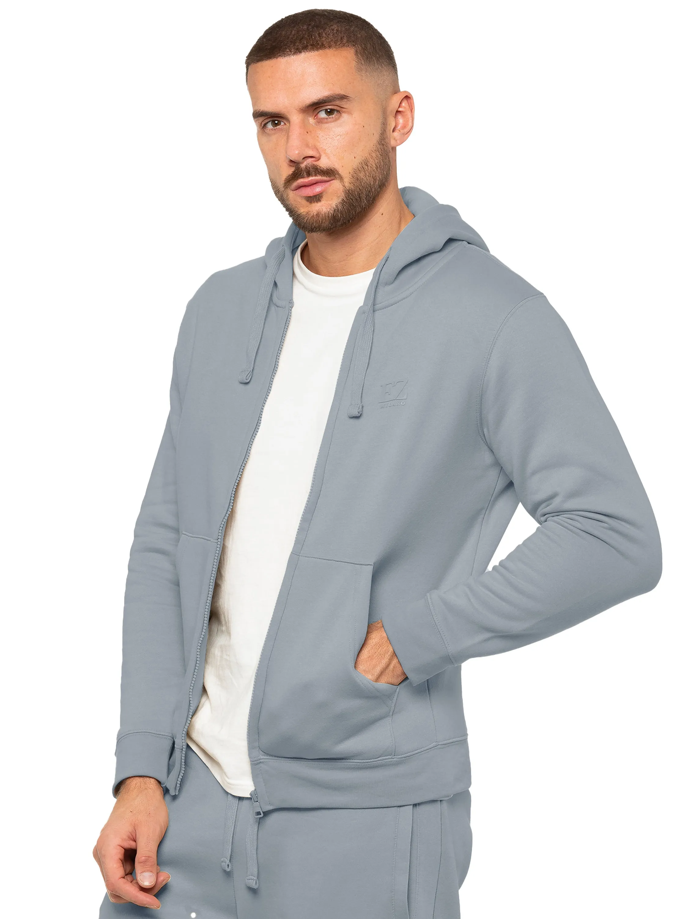 Enzo | Mens Zip Hoodie Tracksuit Set