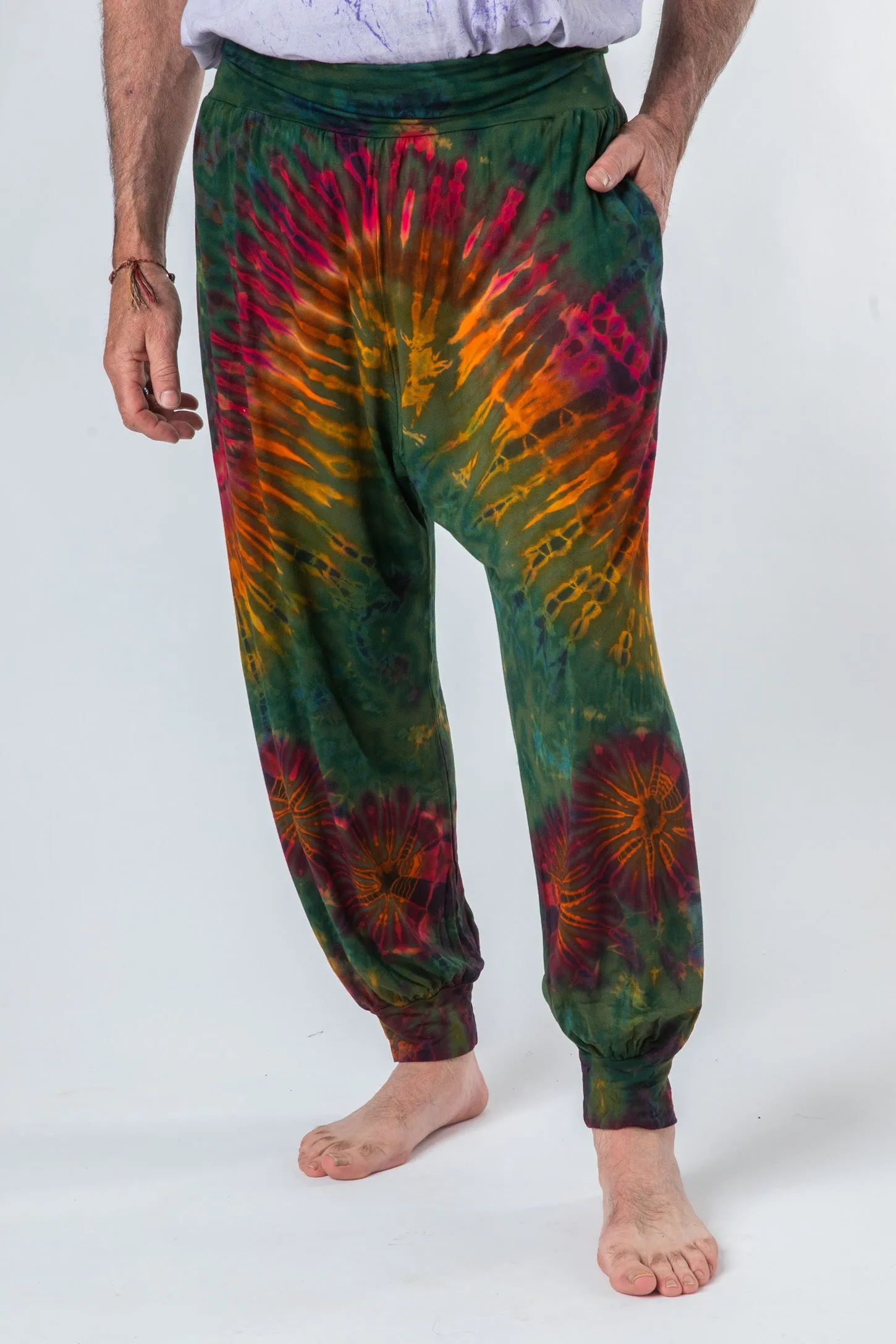 Jum Jum Tie Dye Mens Harem Pants