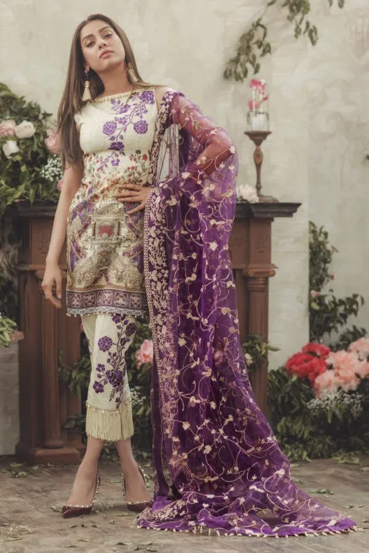 Noor by Saadia Asad Luxury Lawn 2018 – 08 Glam Gateway