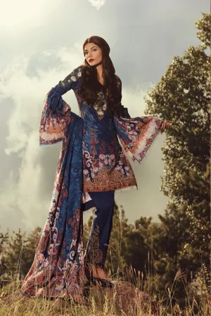 Noor Winter Collection 2017 by Saadia Asad – 06 Mystical Sage