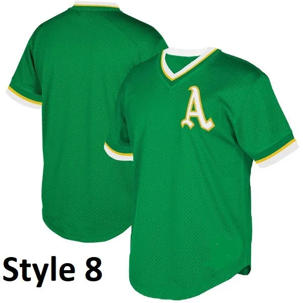 Oakland Athletics Customizable Pro Style Baseball Jersey - 8 Styles Available