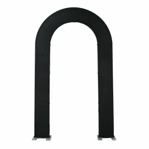 Open Center Spandex Arch Cover - Black