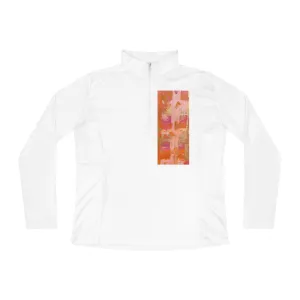 "Brushstrokes of Tennessee" Ladies Quarter-Zip Pullover