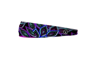 RAVEbandz MVP Headband - Peacock Feathers