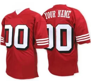 San Francisco 49ers Customizable Pro Style football Jersey