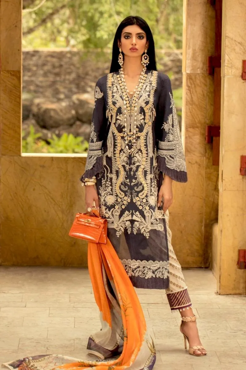 Sana Safinaz Luxury Lawn Collection 2020 – 16B