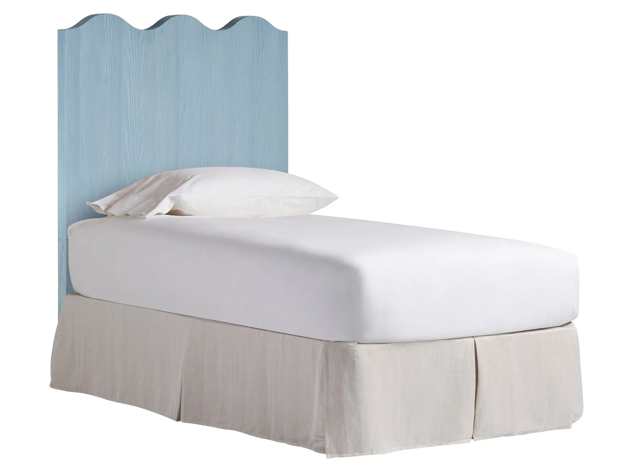 Sky Blue Neptune Twin Headboard