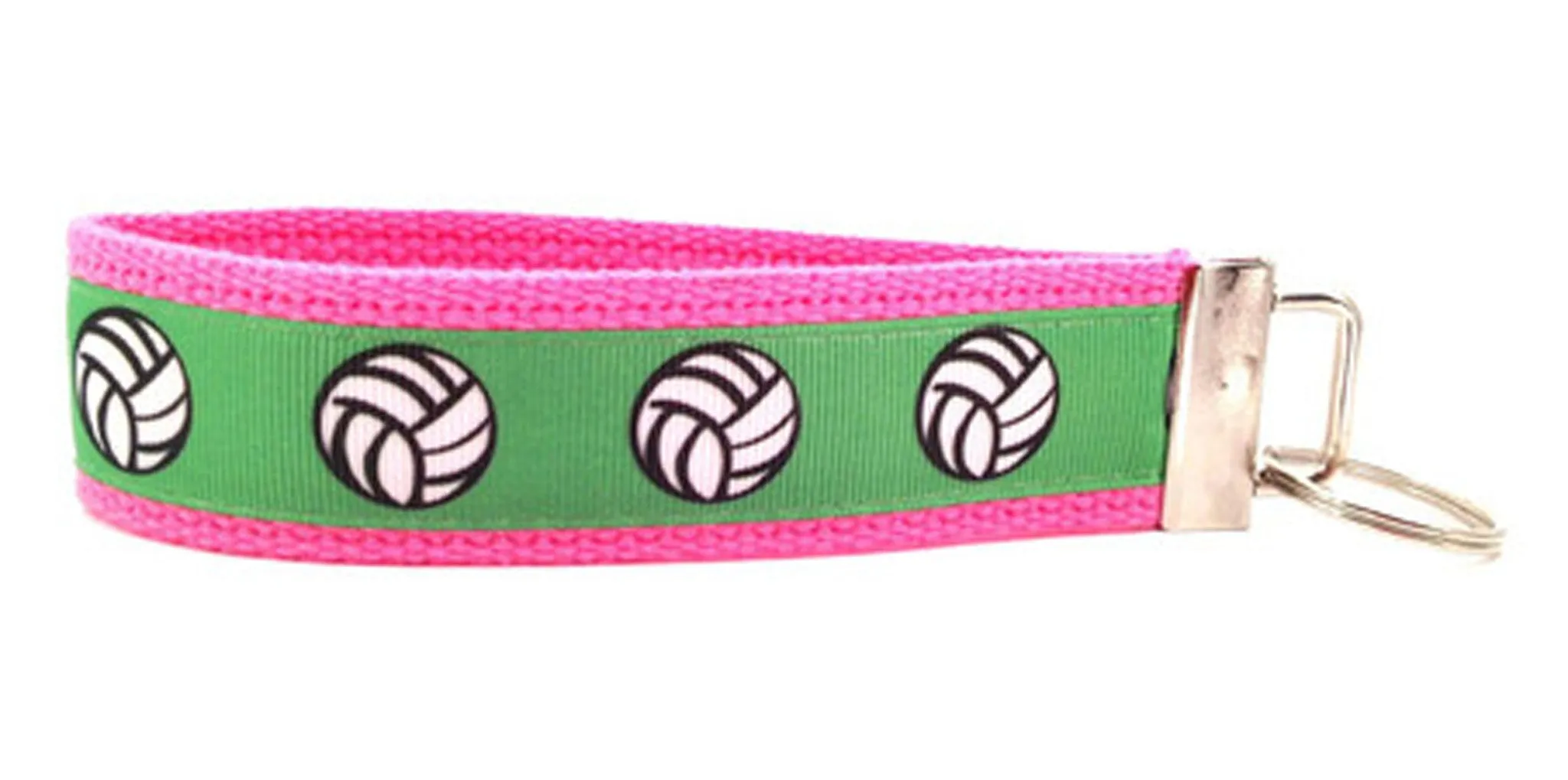 Spike It Pink Green Keychain (SKU 1227a KC)