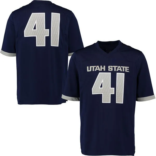 Utah State Aggies Style Customizable Football Jersey