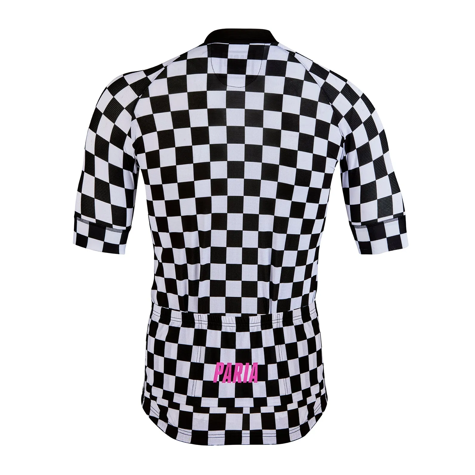 Wreckerboard Checked Men's Cycling Jersey